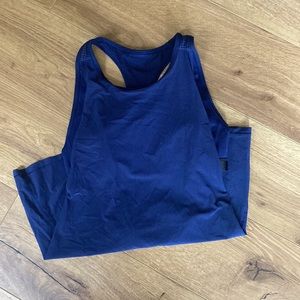 Lulu lemon open back tank top